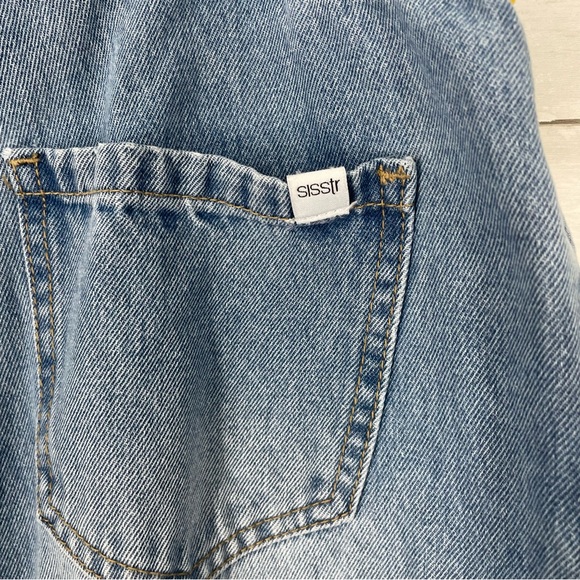 Sisstr Evolution Overalls Good Vibes Size Small Wide Leg - Picture 7 of 13